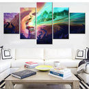 Axyaa Games Keeper Key Canvas Wall Art Set for Stylish Living Room Decor