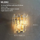 Axyaa Copper Crystal Chandelier for Dining Room, Living Room, and Restaurant