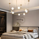 Axyaa Modern Ball Pendant Chandelier for Living Room, Dining Room, or Study Area