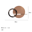 Axyaa LED Wall Light: Luxury Bedroom & Living Room Atmosphere Lamp