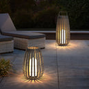 Axyaa Rattan Solar Street Light - Waterproof Outdoor Garden Lamp