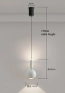 Axyaa Minimalist LED Pendant Light Chandelier for Home Decor and Kitchen - Modern Design