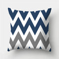 Axyaa Blue Decorative Pillowcase for Home and Office Use