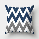 Axyaa Blue Decorative Pillowcase for Home and Office Use