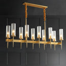 Axyaa Nordic Gold Chandelier: Luxury LED Pendant Lighting Fixture
