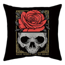 Axyaa Halloween Ghost Skull Pumpkin Decorative Pillow Cover 45X45CM