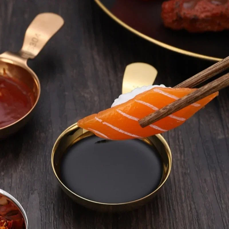 Axyaa Stainless Steel Seasoning Dish Set