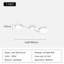 Axyaa Modern Minimalist Geometry LED Ceiling Lamp for Living Room, Dining Room, Study, Bedroom
