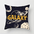 Cartoon Spacecraft Astronaut Rocket Pillowcase for Home Decor - Axyaa