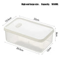 Axyaa Food Preservative Storage Box for Refrigerator Organization and Fresh Produce Storage