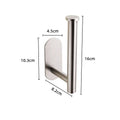 Axyaa Stainless Steel Toilet Paper Storage Bracket for Bathroom Essentials