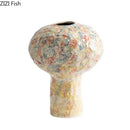 Ceramic Vase for Table Decoration by Axyaa - Floral Arrangement Room Decor