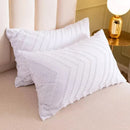 Axyaa Nordic White Duvet Cover Set - Soft King Size Bedding