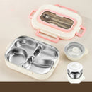 Axyaa Bento Lunch Box for Adults with Compartments and Storage Compatibility