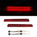 Axyaa LED Rear Bumper Reflectors for Honda CRV 2023-2024: Dynamic Turn Signal, Brake Lights