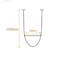 Axyaa Nordic Glass Tube Pendant Lamp for Living Room, Dining Room, Coffee Shop