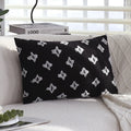 Axyaa 30x50 Black Cushion Covers for Sofa, Chair, and Bed Decor