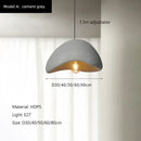 Axyaa Wabi Sabi Pendant Lamp Chandelier, E27 LED Ceiling Light for Home Decor