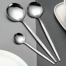 Axyaa Stainless Steel Dining Set - 6pcs Western Tableware Kitchen Gadget Gift Set