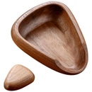 Axyaa Solid Wood Coffee Bean Bowl Measuring Container Espresso Dosing Cup Tray
