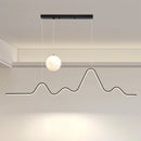 Axyaa Moonlight Chandeliers: Luxury Modern Dining Table Lights for Bar, Pendant, and Indoor Decor.