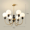 Axyaa Luxury Dining Room Chandelier Pendant Lights - Indoor Ceiling Fixtures and Salon Lighting