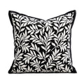Axyaa American Style Black White Sofa Cushion Cover Pillowcase Set