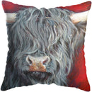 Axyaa Highland Cat Cow Yak Animal Pillowcase for Stylish Home Decor