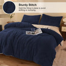 Axyaa Jacquard Sherpa Fur Comforter Set with 2 Pillowcases