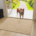 Axyaa Durable Dirt Trapping Doormat | Waterproof Low Profile Entryway Mat