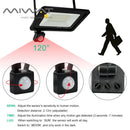 Axyaa Outdoor PIR Sensor LED Flood Light Waterproof Spotlight Wall Reflector