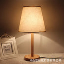 Axyaa Solid Wood Guesthouse Table Lamp Modern American Country Bedroom Bedside Lamp