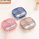Axyaa 3 Compartment Microwavable Lunch Box Container