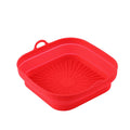 Axyaa Silicone Baking Tray - Thickened, Square, Foldable, Heat-resistant, Food Grade Mold