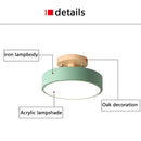 Nordic Macaron LED Ceiling Lights by Axya for Home Decor Lighting