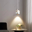 Axyaa LED Bear Pendant Lamp Touch-Sensing Suspension Light