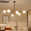 Axyaa Industrial Iron Black Golden LED Ceiling Lights for Modern Home Decor