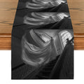 Axyaa Halloween Ghost House Table Runner - Indoor Outdoor Home Dining Decoration