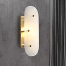 Axyaa Marble Alabaster LED Wall Lamp for Home and Hotel Décor