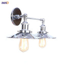 Axyaa Vintage LED Wall Light with 2 Heads for Home Living Room and Bathroom
