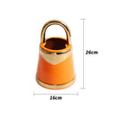Axyaa Ceramic Vase Decor | Luxury Hand-Held Home Decoration | Living Room Flower Arrangement