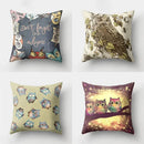 Axyaa Cute Owl Cushion Cover for Home Sofa Bedroom Decor