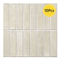 Axyaa 3D Decorative Wall Panels - Self-adhesive Green Tile Stickers for Kitchen, Bathroom