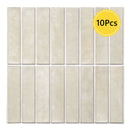 Axyaa 3D Decorative Wall Panels - Self-adhesive Green Tile Stickers for Kitchen, Bathroom