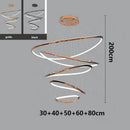 Axyaa Crystal Pendant Chandelier for Nordic Home Decor & Living Room Lighting