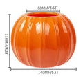 Axyaa Pumpkin Vase Plastic Flower Organizer Home Garden Decoration