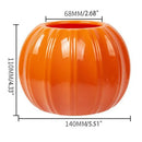 Axyaa Pumpkin Vase Plastic Flower Organizer Home Garden Decoration