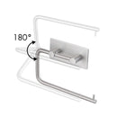 Axyaa Stainless Steel Roll Paper Holder - High Quality Tissue Holder for Kitchen & Bathroom