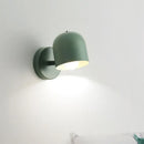 Axya Nordic LED Iron Wall Lamp - Rotatable Macaron Lighting for Interior Spaces
