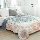Axyaa Cotton Air-conditioning Bedspread Comforter for Twin Queen Size Bed